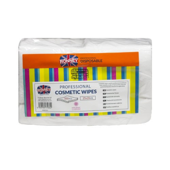 RONNEY - Chusteczki kosmetyczne WIPES (25cmx20cm) 100 szt.    !